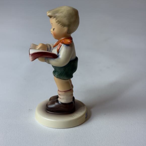 HUMMEL FIGURINE #2087/B "Honor Student" Boy with Book Original Certificate T90 - Picture 7 of 8
